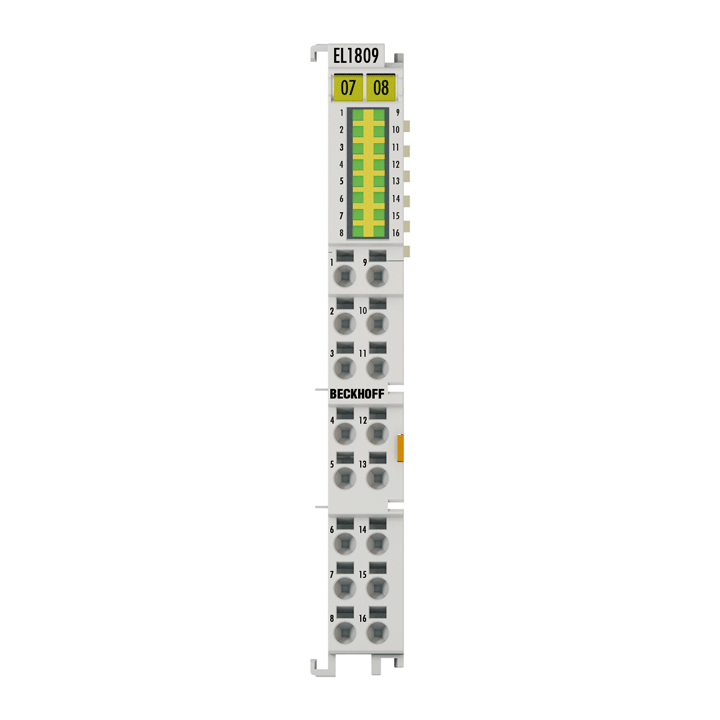ETHERCAT TERMINAL EL1809 BECKHOFF