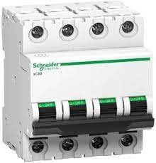 Schneider Electric Acti 9 MCB xC60 4P 63A C 10000A A9N4P63C MCB  (4)