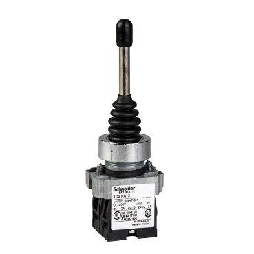 Complete joystick controller, Harmony XD2, 22mm, 2 directions, 1NO per direction