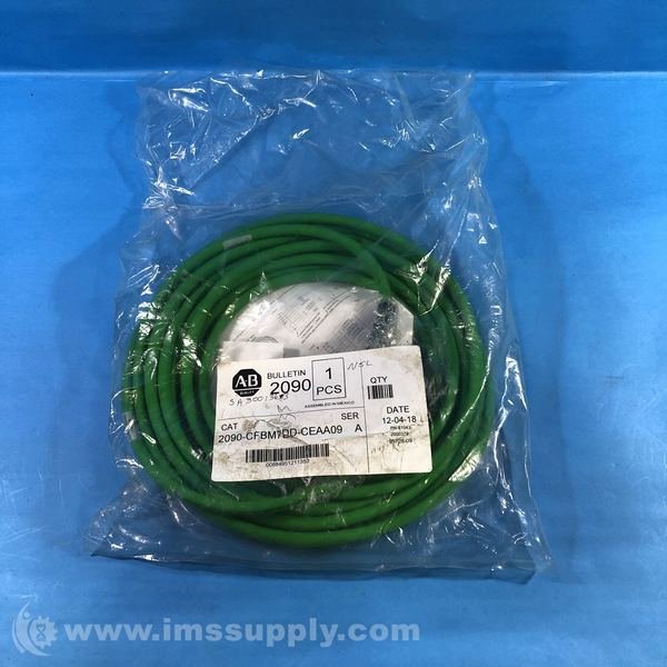 ALLEN BRADLEY 2090-CFBM7DD-CEAA09 SERIES A POWER CABLE