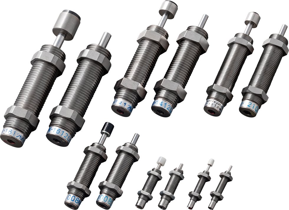 Fixed Shock Absorbers - Small, FK Series (FK-1412L-C),FUJI SEIKI