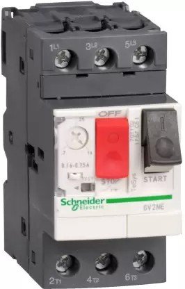 Schneider Electric GV2ME04 TeSys M-CB THO/MAG 0.4-0.63A ROCKER MCB  (3),Schneide