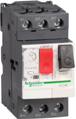 Schneider Electric GV2ME05 TeSys M-CB THO/MAG 0.63-1A ROCKER MCB  (3),Schneider