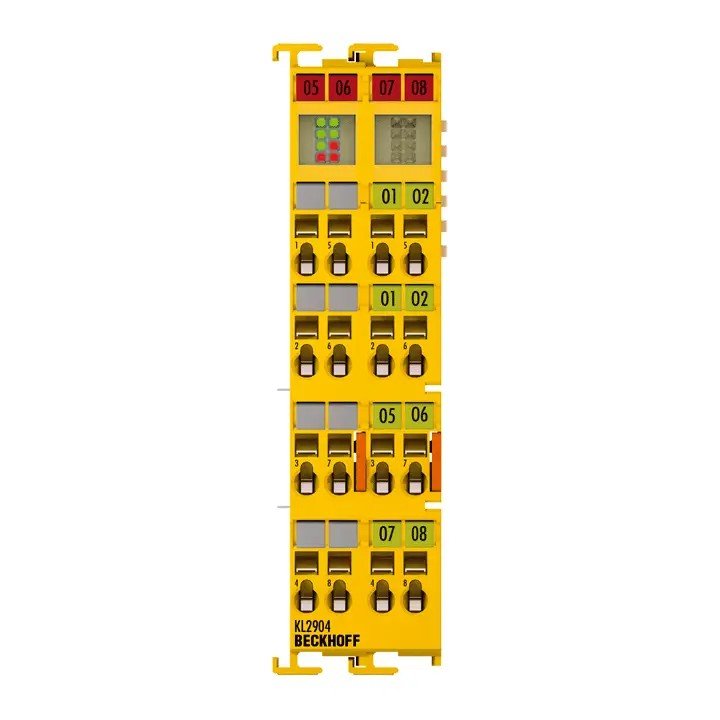KL2904 | Bus Terminal, 4-channel digital output, 24 V DC, 0.5 A BECKHOFF