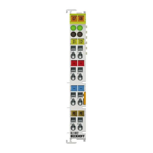 KL1002,Bus Terminal, 2-channel digital input, 24 V DC, 3 ms, BECKHOFF